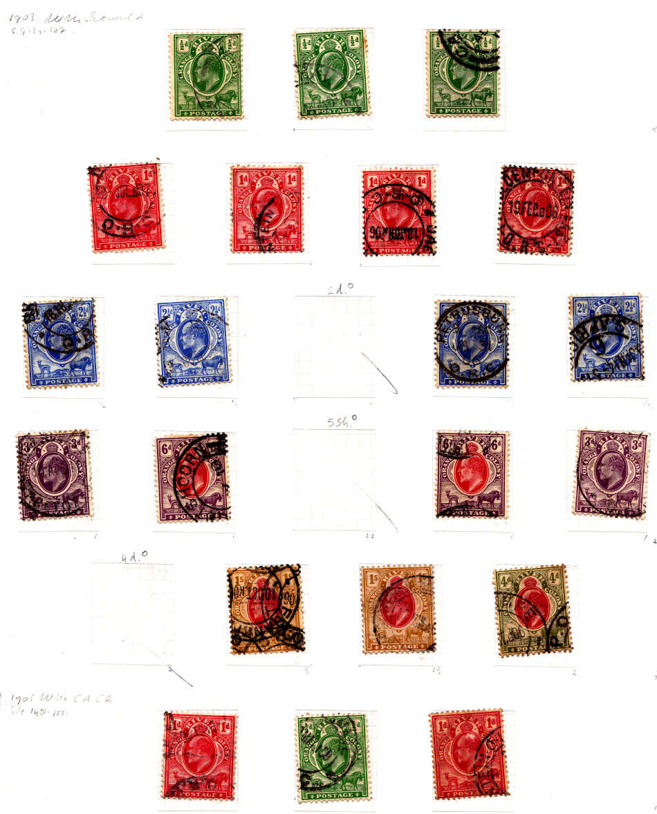 OFS COLLECTION ON 12 ALBUM PAGES - HIGH CATALOGUE VALUE