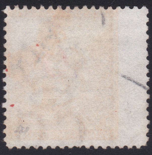 Griqualand West 1st PRINTING SG10b 5/- Yellow-orange - VFU with o/p TYPE 2 CV £130(2017)