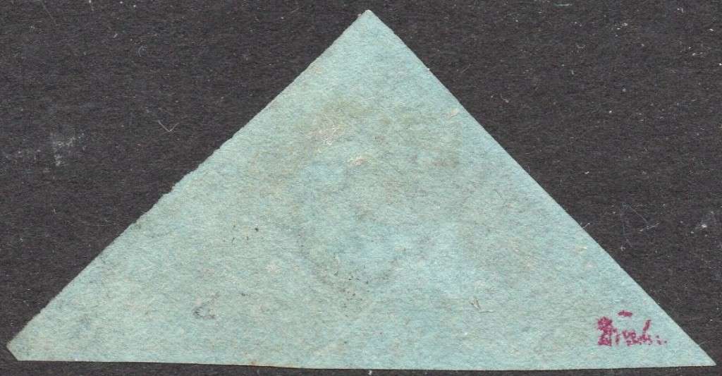 Cape of Good Hope : 1853 SACC1a 1d DEEP BRICK RED - VFU - CV R14000