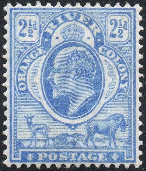 OFS / ORC SG142 2½d BRIGHT BLUE MM