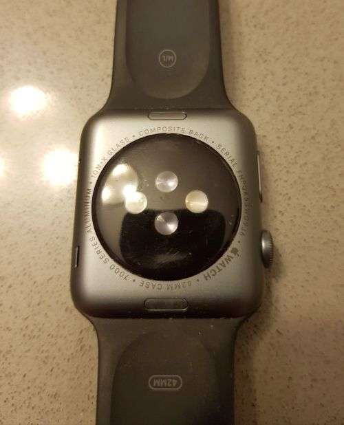 Apple Watch - Sport | 42mm Space Grey Aluminium Case with Black Sport Band