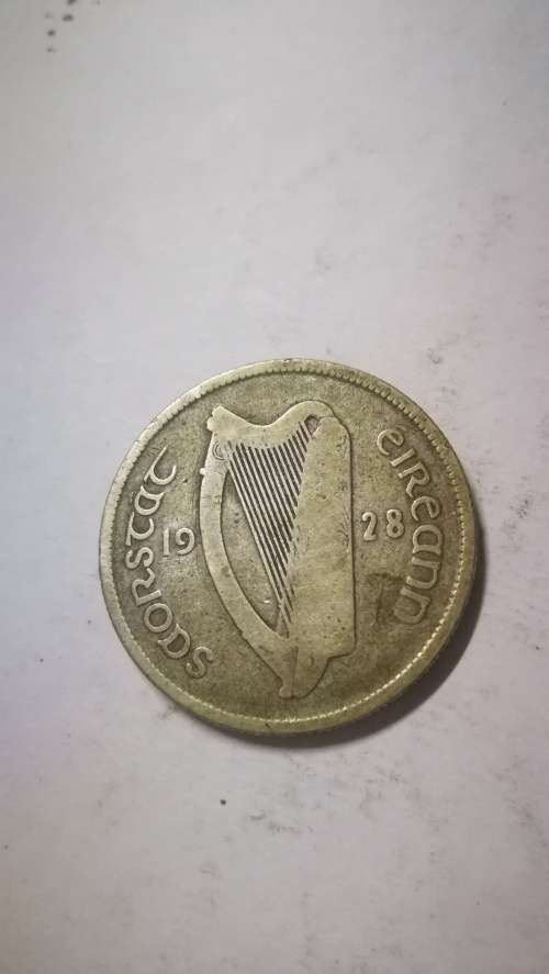 1928 Irish Silver Florin (SILVER)