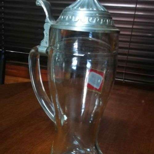 Vintage Black Label Glass Shoe made in W. Germany.