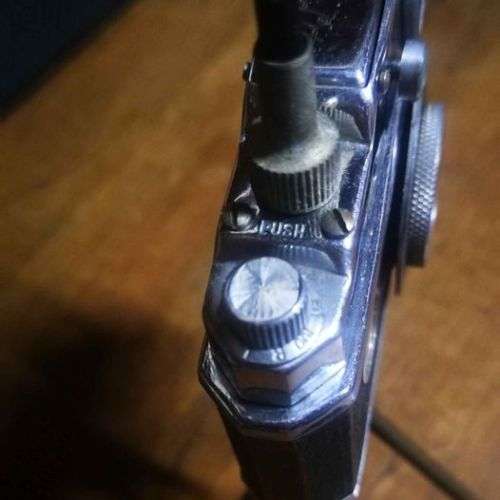 Vintage 1950`s Conti- Lite Camera Style Table Oil Lighter.