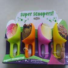 Super Scoopers for Ice Cream- Pack of Four