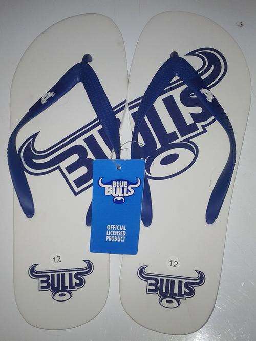 Original Blue Bulls flip flops/slops (Official licences product) SIZE 9