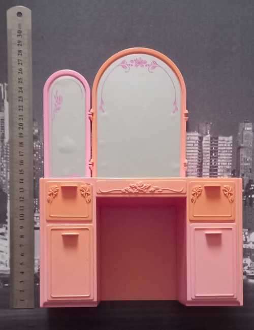 Vintage Barbie Sweet Roses Vanity & Nightstand 1987 Mattel