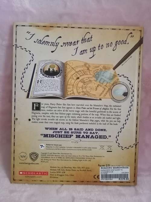 Marauder's Map Guide to Hogwarts (Harry Potter)