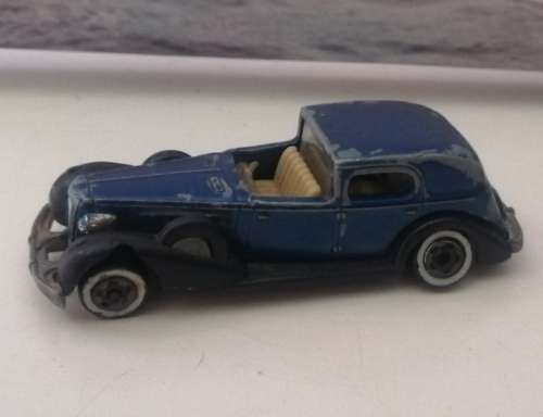 1981 Mattel Hot Wheels Blue `35 Classic Caddy Sports Car #2529 Cadillac