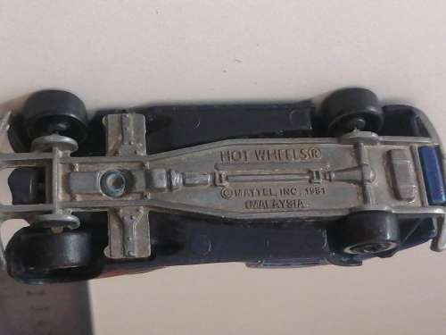 1981 Mattel Hot Wheels Blue `35 Classic Caddy Sports Car #2529 Cadillac