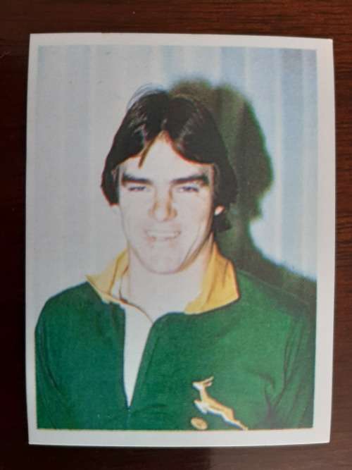 Melrose Sporting Heroes Card #19 - Danie Gerber