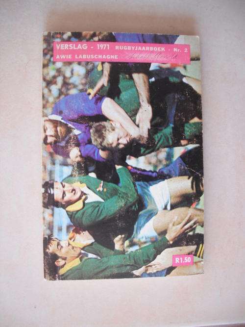 Verslag - 1971 Rugby Jaarboek by A. Labuschagne