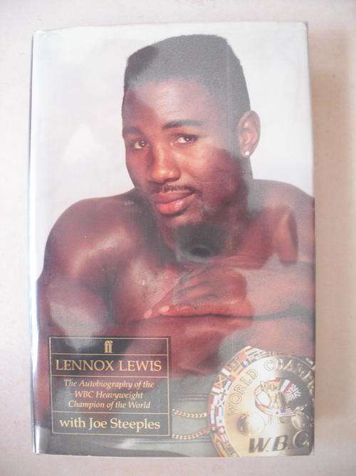 Lennox Lewis: The Autobiography with Joe Steeples (Like New)