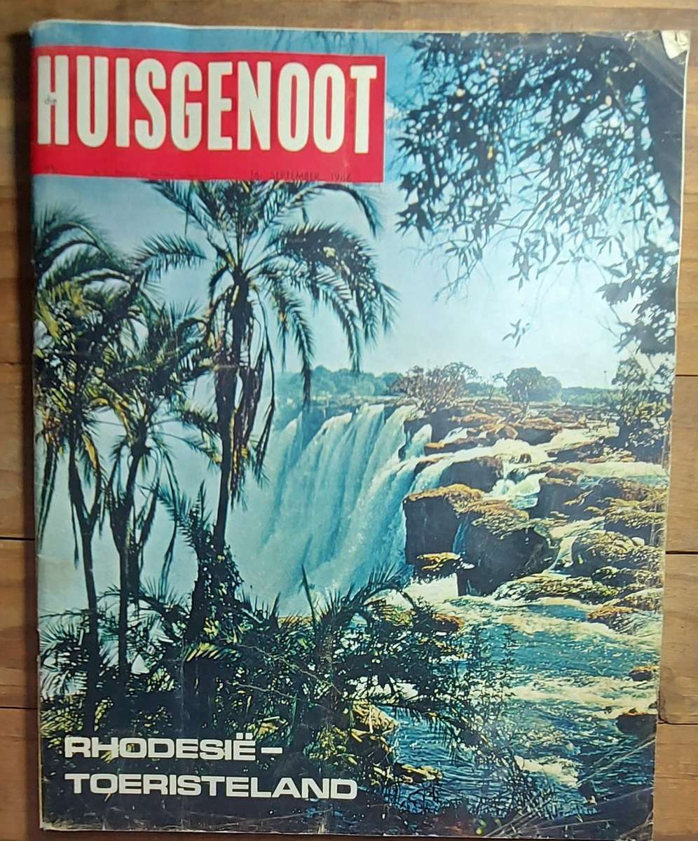 Vintage Huisgenoot magazine, 16 September 1966