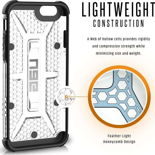 UAG iPhone 6 / iPhone 6s Feather-Light Composite [ICE] Military Drop Tested Phone Case
