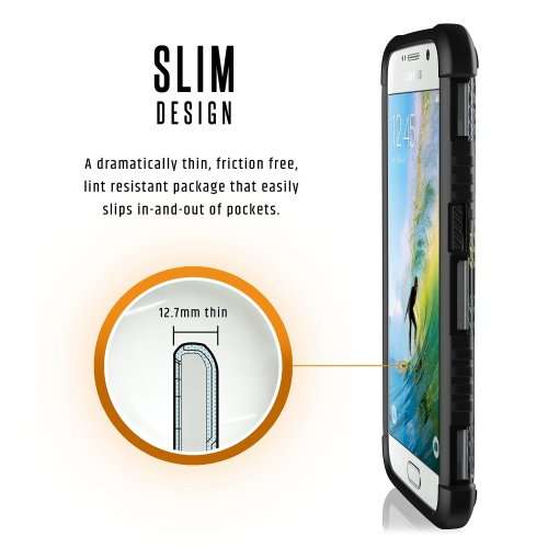 UAG Samsung Galaxy S7 Feather-Light Composite [ICE] Military Drop Tested Phone Case