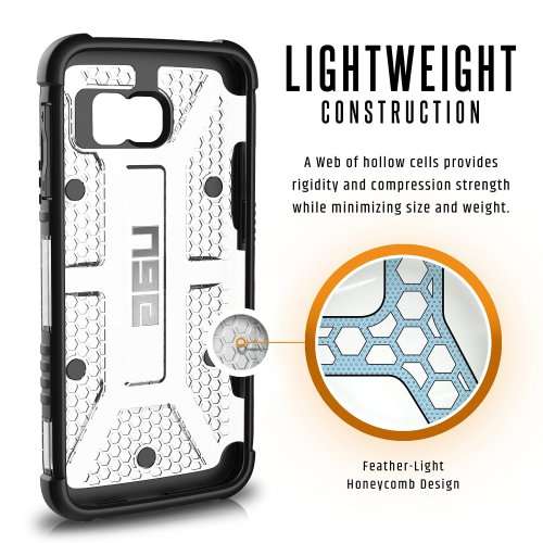 UAG Samsung Galaxy S7 Feather-Light Composite [ICE] Military Drop Tested Phone Case