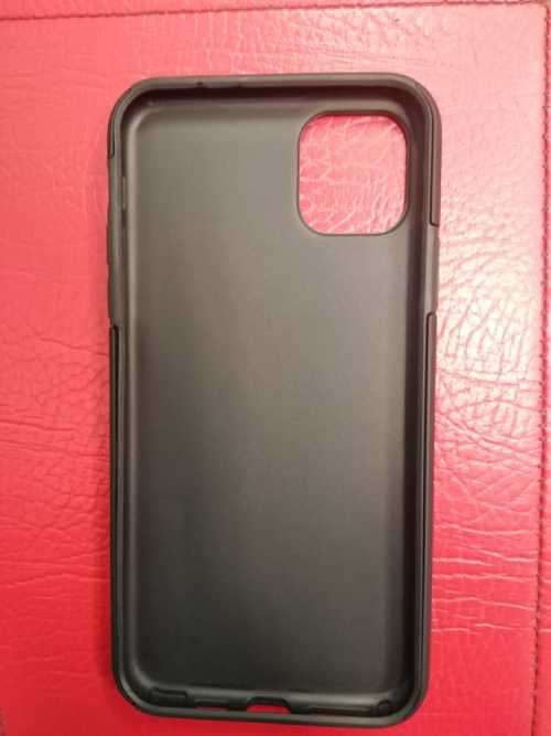 iPhone 11 Pro Max Silicone Hard Case Black DROP PROTECTION