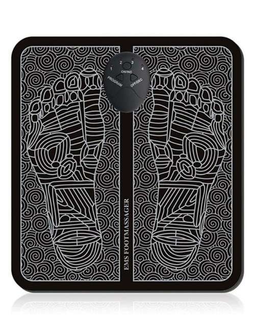 Electric EMS Foot Massage Pad Feet Acupuncture Stimulator