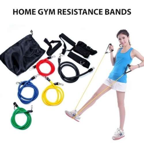 POWER RESISTANCE BANDS  HOME GYM EXTREME