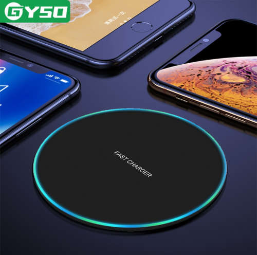 Fast Wireless Charger For Samsung Galaxy S10 S9/S9+ S8 Note 9 USB Qi Charging Pad for iPhone 11 Pro