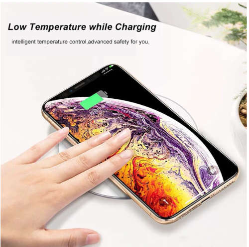 Fast Wireless Charger For Samsung Galaxy S10 S9/S9+ S8 Note 9 USB Qi Charging Pad for iPhone 11 Pro