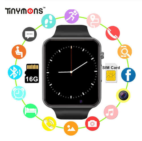 SIM Card Smart Watch Phone A1 Men Women Child Kid Bluetooth Smartwatch 2g GSM Wrist Watches With Cam