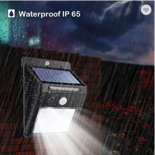 20 LED Waterproof Motion Sensor Solar Garden Light for Outdoor