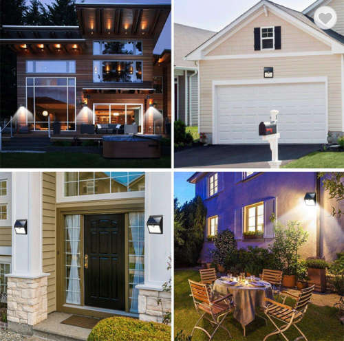 20 LED Waterproof Motion Sensor Solar Garden Light for Outdoor