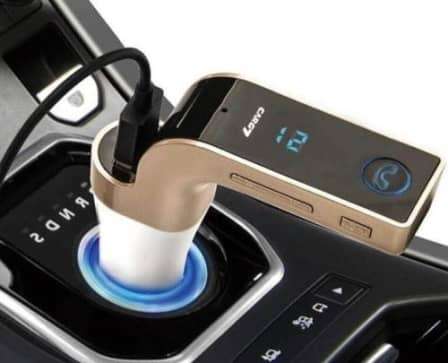 Car Bluetooth Player Wireless Handsfree Receiver Modulator +USB Car Charger 3.1A Car Kit FM