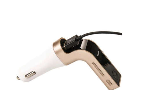 Car Bluetooth Player Wireless Handsfree Receiver Modulator +USB Car Charger 3.1A Car Kit FM