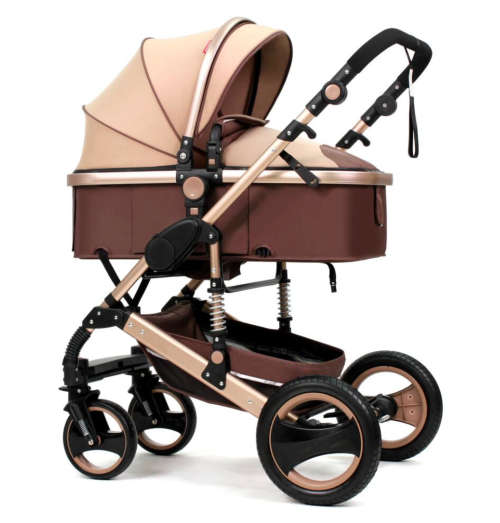 Belecoo 2 in 1 Baby Pram Stroller