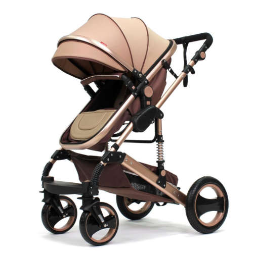 Belecoo 2 in 1 Baby Pram Stroller