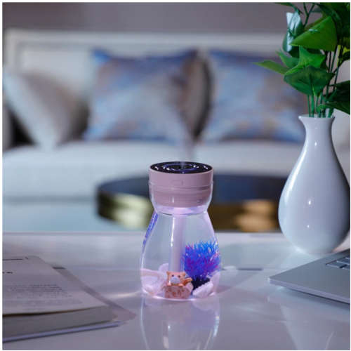380ml USB Air Humidifier Colorful Light Bottle