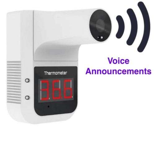 Non-contact Infrared Thermometer Hands Free Auto Intelligent Forehead Thermometer