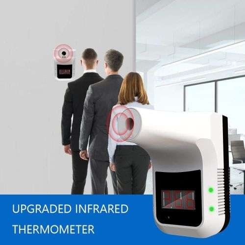 Non-contact Infrared Thermometer Hands Free Auto Intelligent Forehead Thermometer