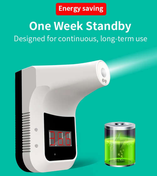 Non-contact Infrared Thermometer Hands Free Auto Intelligent Forehead Thermometer