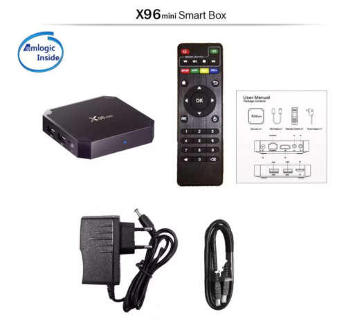 X96 Mini Android TV BOX Amlogic S905W 1080P Full HD 2.4Ghz WIFI TV BOX 4K Media Player Android Set