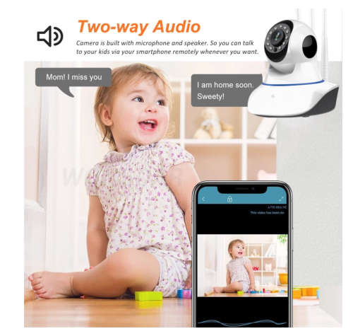 Wi-Fi HD IP Camera 1080P Baby Monitor