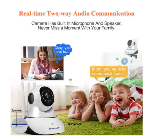 Wi-Fi HD IP Camera 1080P Baby Monitor
