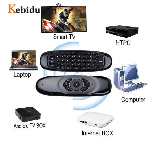 Air Mouse Keyboard Combo for Smart TV and Android TV Box