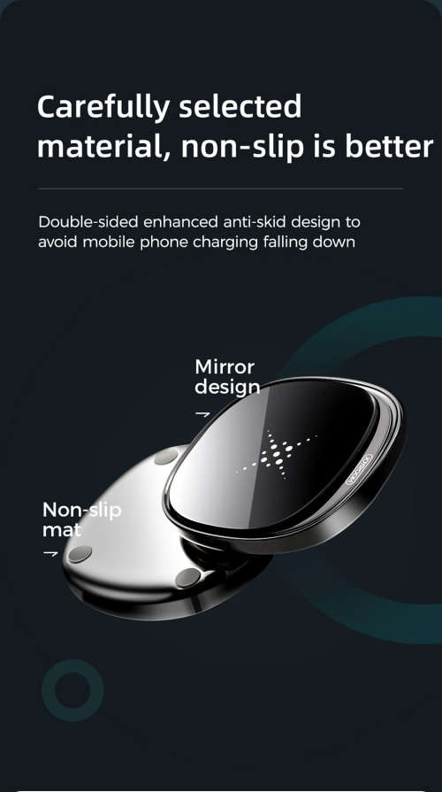 MIni Square Wireless Charger - Red