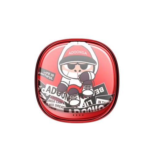 MIni Square Wireless Charger - Red