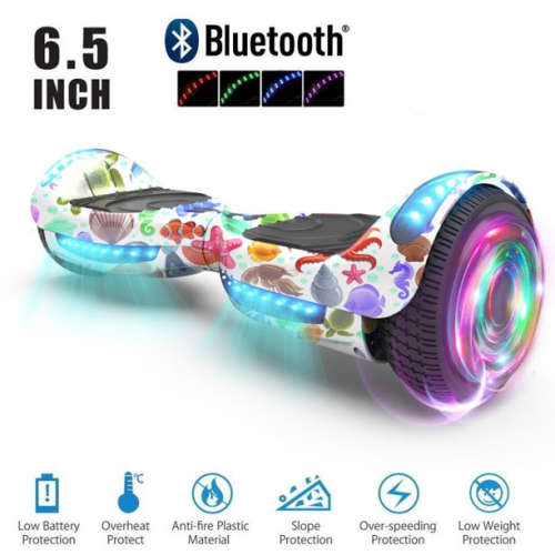 6 Inch Bluetooth Hoverboard - Captain Ghost