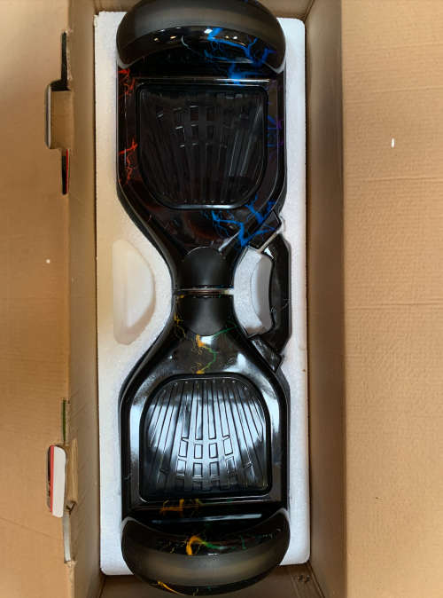 Self Balance Hoverboard 6.5` - Blue and Green Lightening