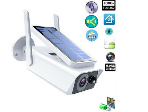 Solar WiFi Security Camera Waterproof Outdoor Camera