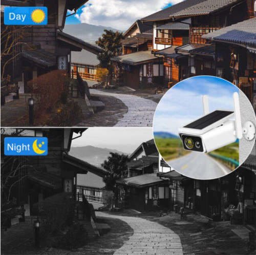 Solar WiFi Security Camera Waterproof Outdoor Camera