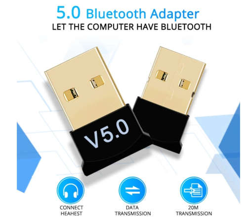 USB Bluetooth Adapter BT 5.0 USB Wireless Receptor Bluetooth Speaker File Receiver Transmitter