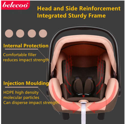 Baby Car Safety Seat Infant Baby Cradle Car Seat Infant Carrier Multifunctional Infant Car Seat