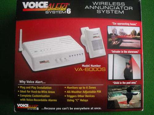 NEW Voice Alert Security System